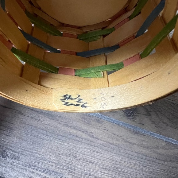 Longaberger Collectors Club Little Cupcake Basket Set 2006 NIB 10th anniversary - Picture 7 of 13